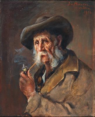 Josef Theodor Moroder-Lusenberg - Dipinti a olio e acquarelli del XIX secolo