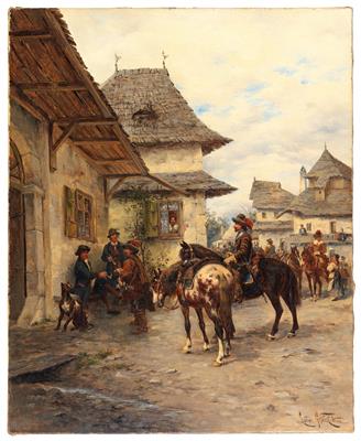 Ludwig Gedlek - Obrazy 19. století