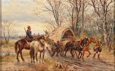 Ludwig Gedlek - 19th Century Paintings and Watercolours