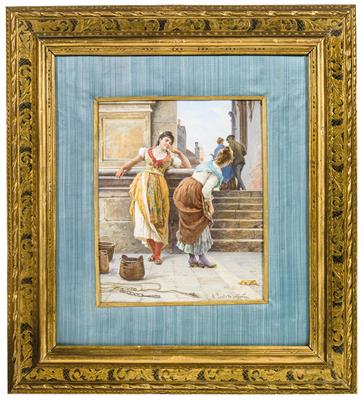Antonio Ermolao Paoletti - Ölgemälde und Aquarelle des 19. Jahrhunderts