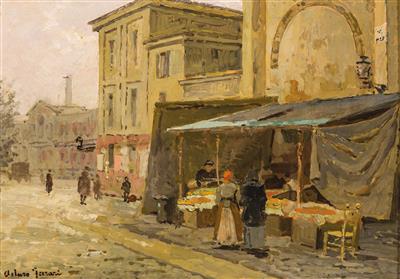 Arturo Ferrari - Dipinti a olio e acquarelli del XIX secolo
