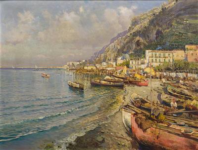 Attilio Pratella * - Dipinti a olio e acquarelli del XIX secolo