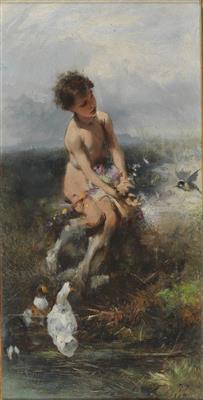 Künstler um 1880 - Ölgemälde und Aquarelle des 19. Jahrhunderts