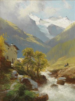 Leopold Heinrich Vöscher - 19th Century Paintings and Watercolours