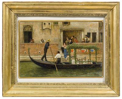 Luigi Pastega - Dipinti a olio e acquarelli del XIX secolo
