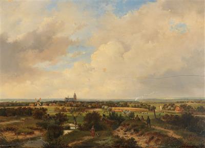 Andreas Schelfhout - 19th Century Paintings