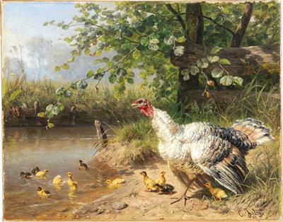 Carl Jutz - 19th Century Paintings