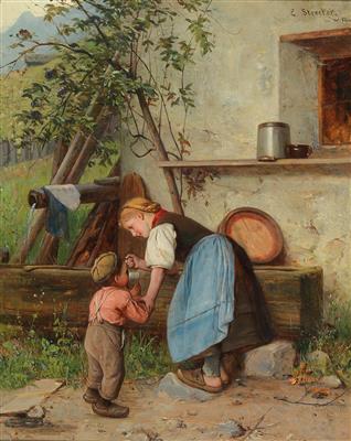 Emil Strecker - 19th Century Paintings