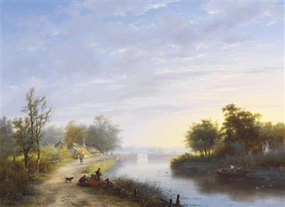 Georg Gillis van Haanen - Gemälde des 19. Jahrhunderts