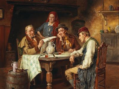 Gerard Jozef Portielje - 19th Century Paintings