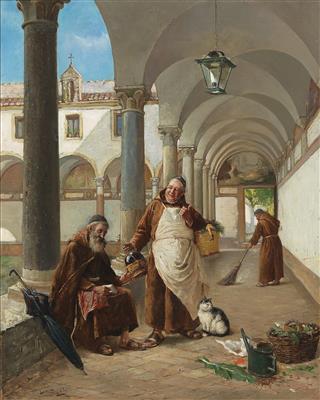 Achille Buzzi, Italien 19. Jahrhundert - Ölgemälde und Aquarelle des 19. Jahrhunderts