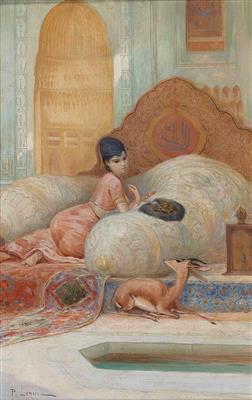 Paul Marie Lenoir - Dipinti a olio e acquarelli del XIX secolo