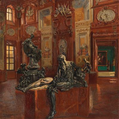 W. Hermann, around 1920 - Dipinti a olio e acquarelli del XIX secolo