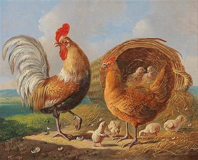 Albertus Verhoesen - Obrazy 19. století