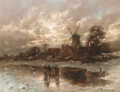 Désiré Thomassin - Ölgemälde und Aquarelle des 19. Jahrhunderts