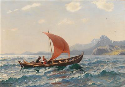 Hans Dahl - Dipinti a olio e acquarelli del XIX secolo
