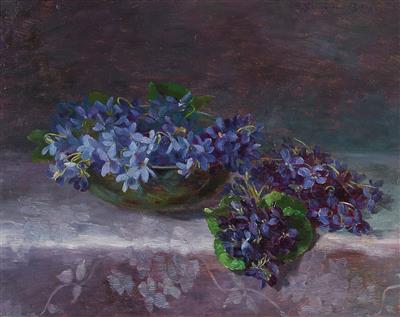 Irene Stoegmann-Bohrn * - Dipinti a olio e acquarelli del XIX secolo