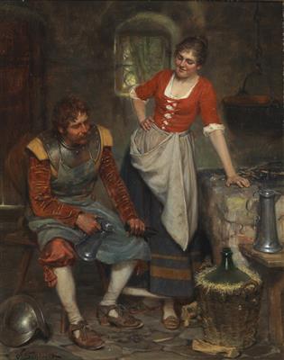 Victor Schivert - Dipinti a olio e acquarelli del XIX secolo