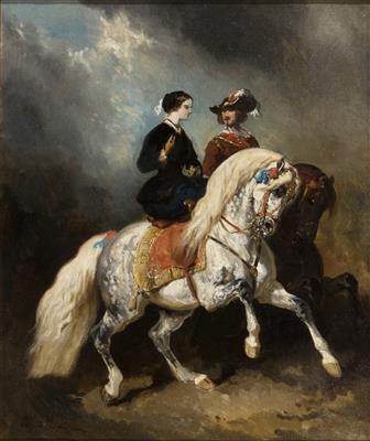 Alfred De Dreux - Gemälde des 19. Jahrhunderts