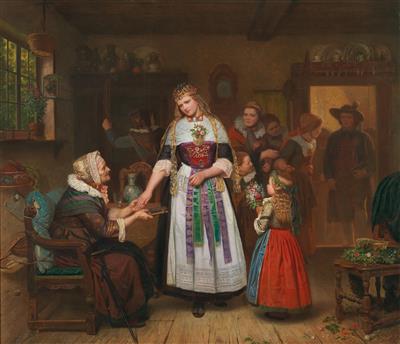 Anton Dieffenbach - 19th Century Paintings