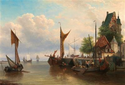 Elias Pieter van Bommel - Dipinti dell’Ottocento