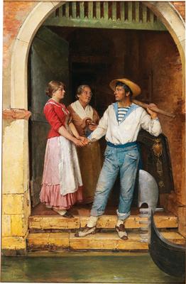 Gustav Holweg-Glantschnigg - Gemälde des 19. Jahrhunderts