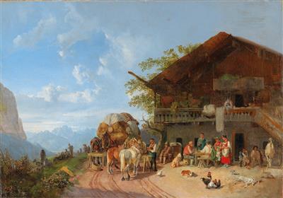 Heinrich Bürkel - Dipinti dell’Ottocento
