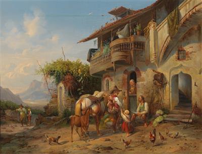 Josef Heinrich Ludwig Marr - 19th Century Paintings