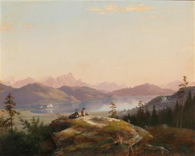 Marcus Pernhart - 19th Century Paintings