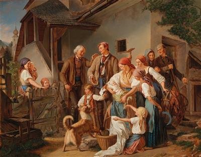 Ferdinand Mallitsch - Obrazy 19. století