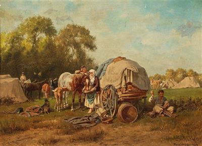 Franz Quaglio - 19th Century Paintings and Watercolours