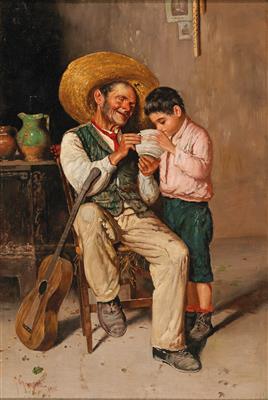 Giuseppe Giardiello - Dipinti a olio e acquarelli del XIX secolo
