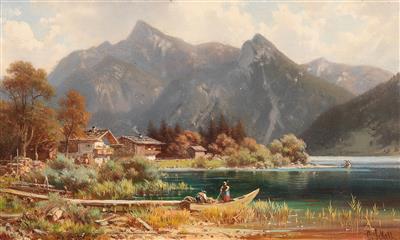 Ludwig Sckell - Dipinti a olio e acquarelli del XIX secolo