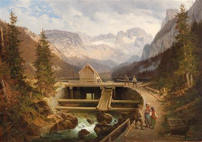 Österreichischer Künstler um 1860 - Ölgemälde und Aquarelle des 19. Jahrhunderts