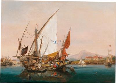 Ambroise Louis Garneray - Gemälde des 19. Jahrhunderts
