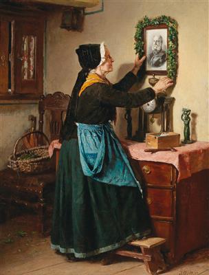 Berthold Woltze - Dipinti dell’Ottocento