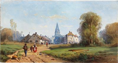 Charles Euphrasie Kuwasseg - Gemälde des 19. Jahrhunderts