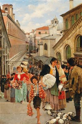 Franz Leo Ruben - Gemälde des 19. Jahrhunderts