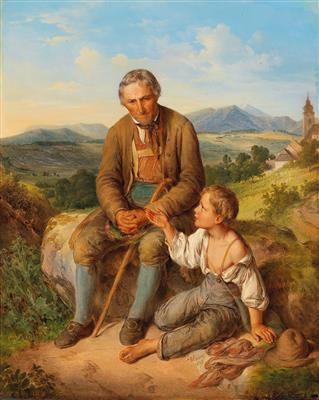 Johann Nepomuk Ender - Obrazy 19. století