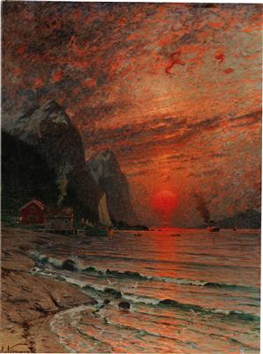 Adelsteen Normann - 19th Century Paintings and Watercolours