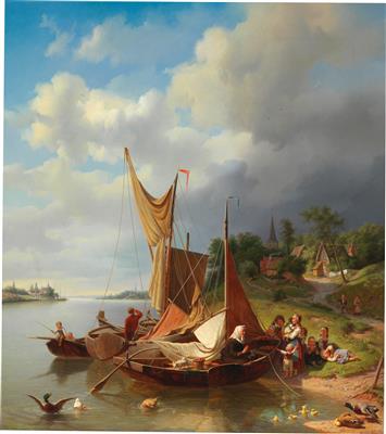 Gustav Süs - Ölgemälde und Aquarelle des 19. Jahrhunderts