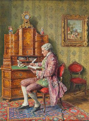 Hans Hamza - 19th Century Paintings and Watercolours