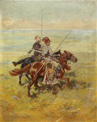 Mikolai Ivanovich Ivasiuk - 19th Century Paintings and Watercolours