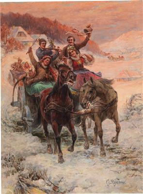Pjotr C. Stojanov - 19th Century Paintings and Watercolours