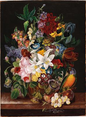 Sebastian Wegmayr attributed - 19th Century Paintings and Watercolours