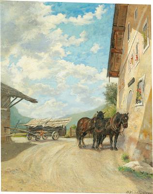 Heinrich Kauffungen - 19th Century Paintings and Watercolours