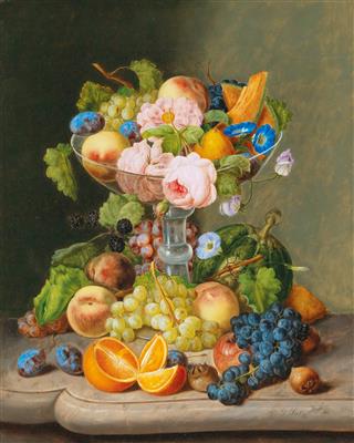 Johann Georg Seitz - 19th Century Paintings and Watercolours