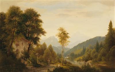 Josef Burgaritzky - 19th Century Paintings and Watercolours