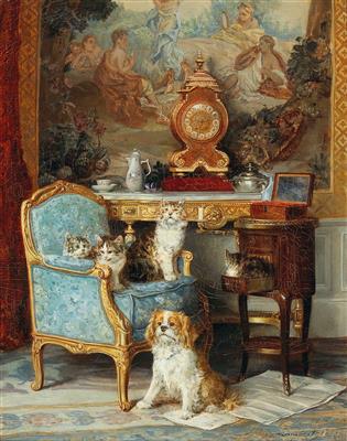 Louis Eugene Lambert - 19th Century Paintings and Watercolours