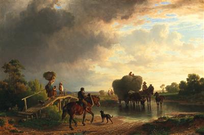 Friedrich Voltz - Gemälde des 19. Jahrhunderts